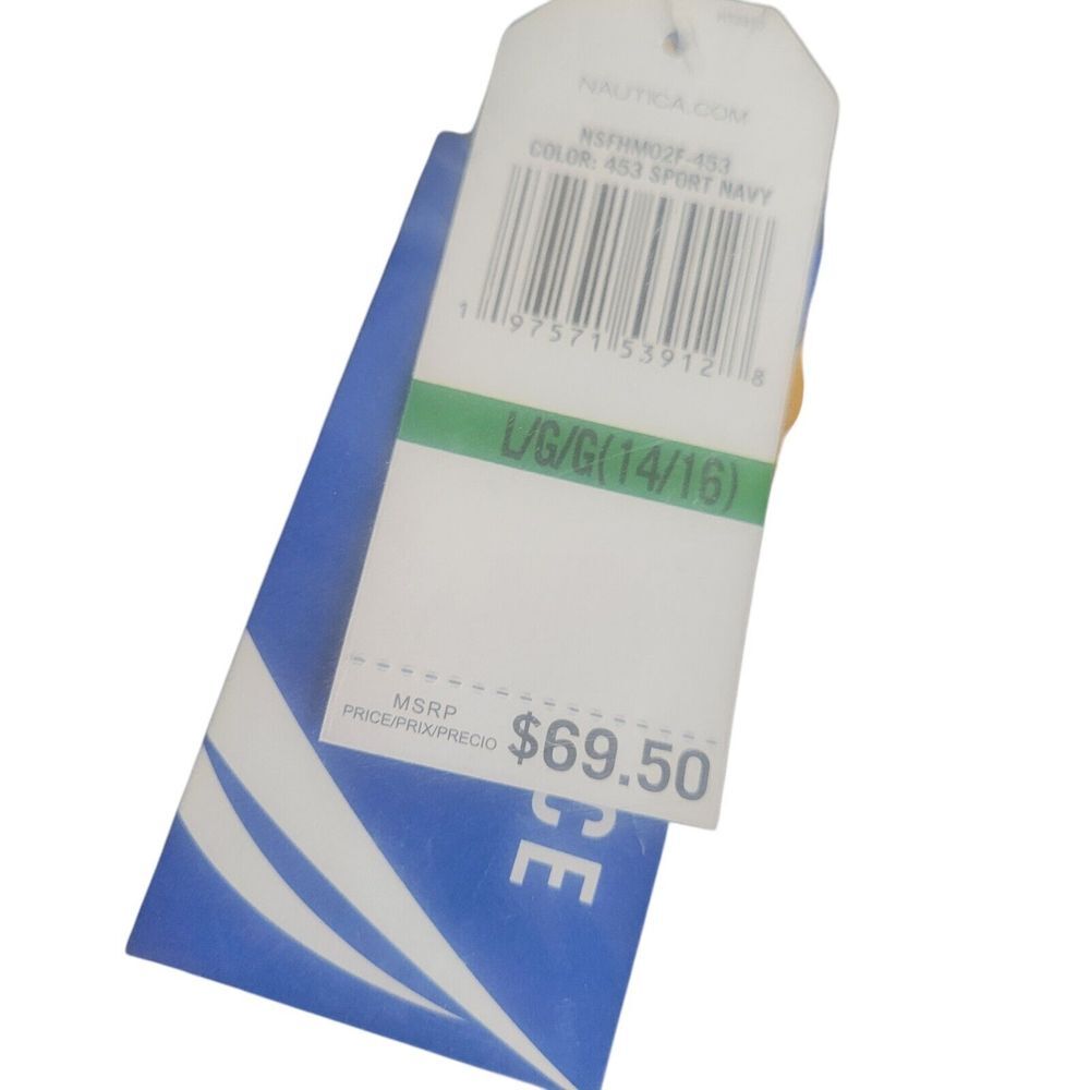 Brand New with Tag Nautica Blue‎ Windbreaker Jackets Boys Sizes S(8) - L(14-16) - Picture 8 of 8